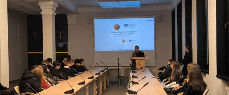 Pirmasis projekto pristatymas Lietuvoje